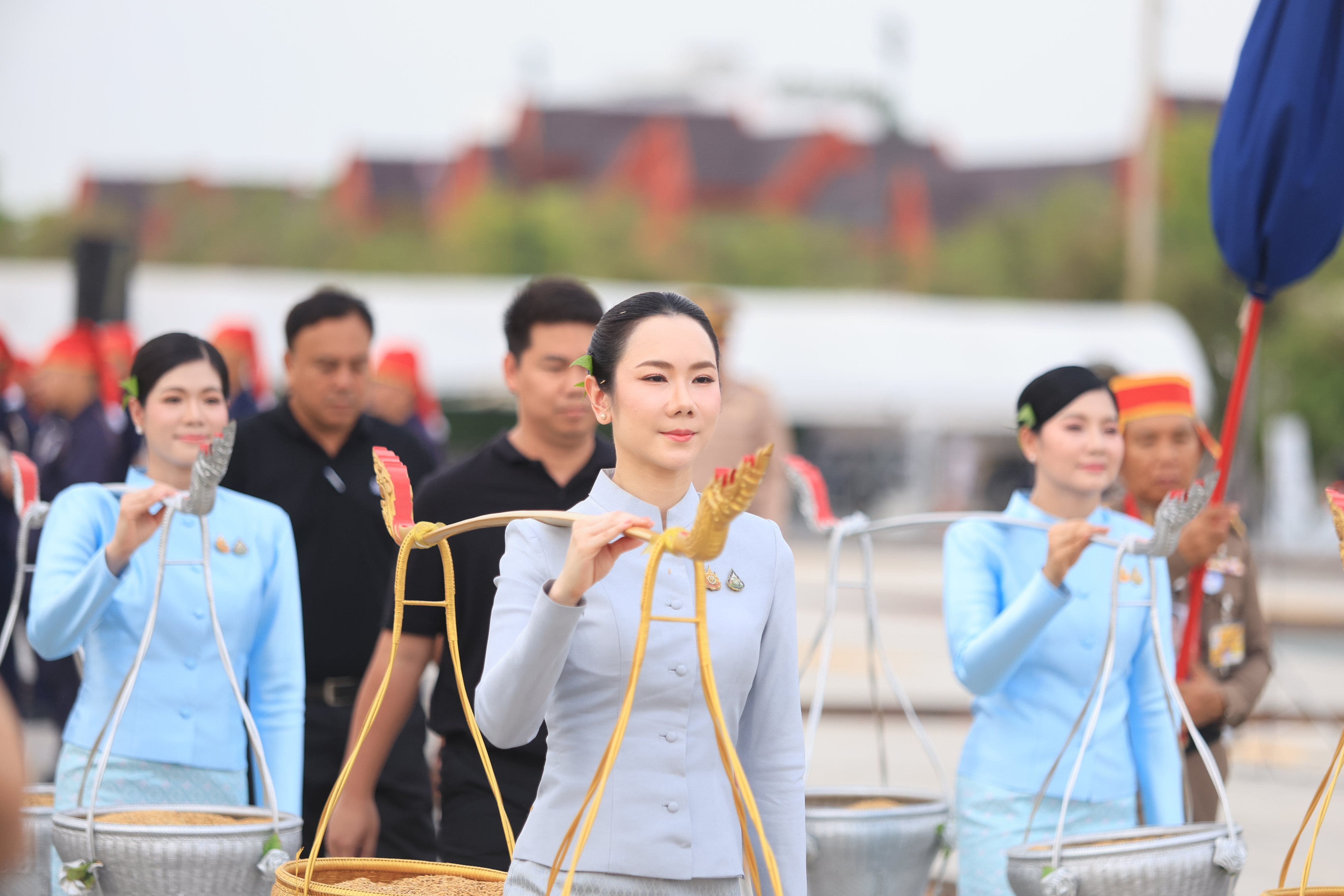 title - ส.ป.ก. ร่วมซ้อมย่อย ครั้งที่ 2 พระราชพิธีพืชมงคลจรดพระนังคัลแรกนาขวัญ ประจำปีพุทธศักราช 2569